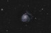 Spirální galaxie M101 - "Větrník" v souhvězdí Velké medvědice. Foceno 19.3. - 25.3. 2020.